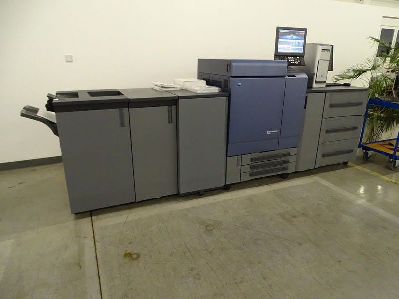 Máy in công nghiệp Konica Minolta C8000 - Chất lượng in sắc nét, màu sắc sống động