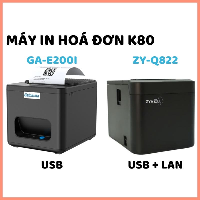 Máy in hóa đơn Zywell ZY-Q822 – Phân phối chính hãng bởi CÔNG TY NAM VIỆT