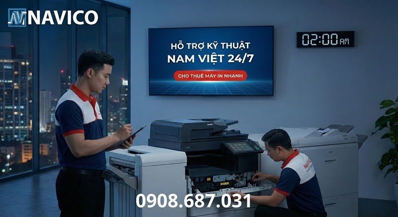Bảo trì máy Toshiba