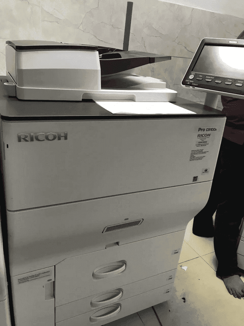 Cài đặt loại giấy in trong Printer Properties của máy in nhanh quận 5