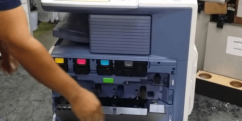 Chỉnh mực máy photocopy