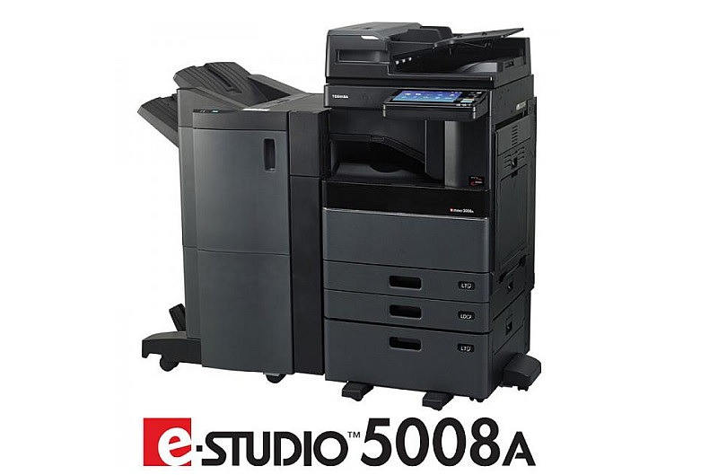 REVIEW MÁY PHOTOCOPY TOSHIBA ESTUDIO 5008A: NÊN MUA CŨ HAY THUÊ DỊCH VỤ TRONG NĂM 2026?