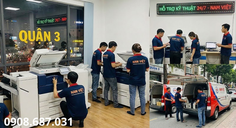 quy trình thuê máy